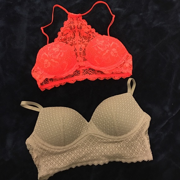 PINK Victoria's Secret Other - Set of 2 victoria secret pushup bralettes